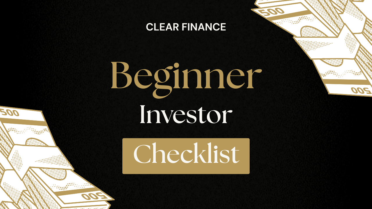 Beginner Investor Checklist